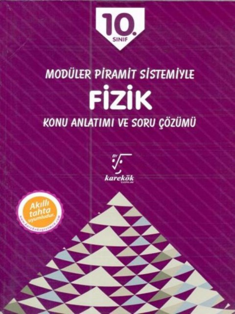 10. Sınıf Modüler Piramit Sistemiyle Fizik Konu Anlatımı ve Soru Çözümü Karekök Yayınları