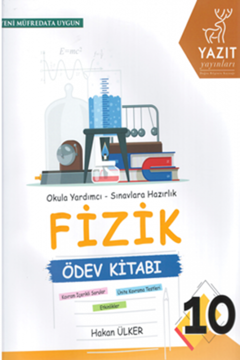 10. Sınıf Fizik Ödev Kitabı Yazıt Yayınları