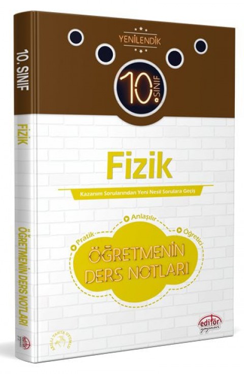 10. Sınıf Fizik Öğretmenin Ders Notları Editör Yayınları