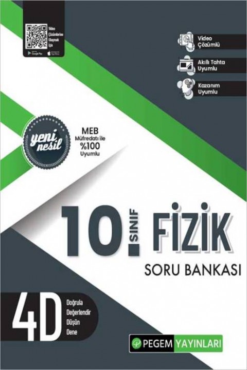 10. Sınıf Fizik Soru Bankası Pegem Akademi Yayınları