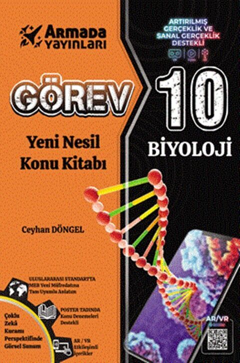 10. Sınıf Görev Biyoloji Yeni Nesil Konu Kitabı Armada Yayınları