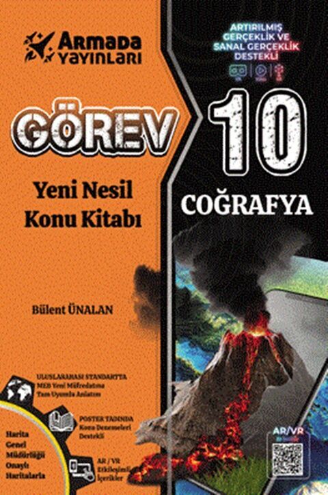 10. Sınıf Görev Coğrafya Yeni Nesil Konu Kitabı Armada Yayınları