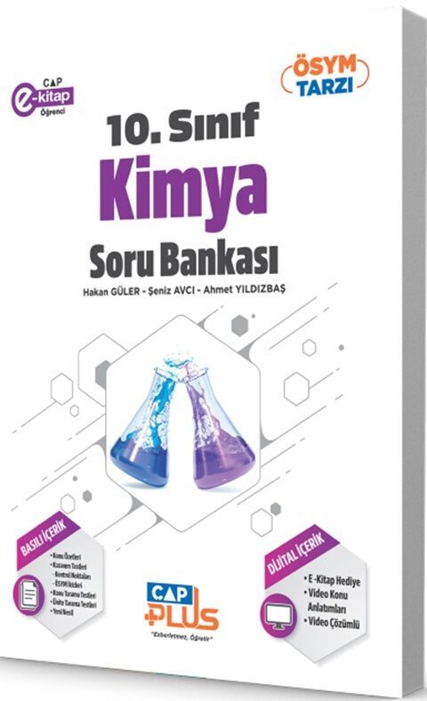 10. Sınıf Kimya Plus Soru Bankası Çap Yayınları