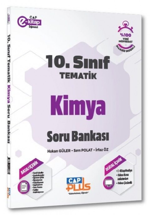 10. Sınıf Kimya Tematik Soru Bankası Çap Yayınları