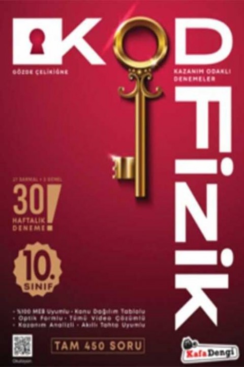 10. Sınıf Kod Fizik Kazanım Odaklı Denemeleri Kafa Dengi Yayıncılık