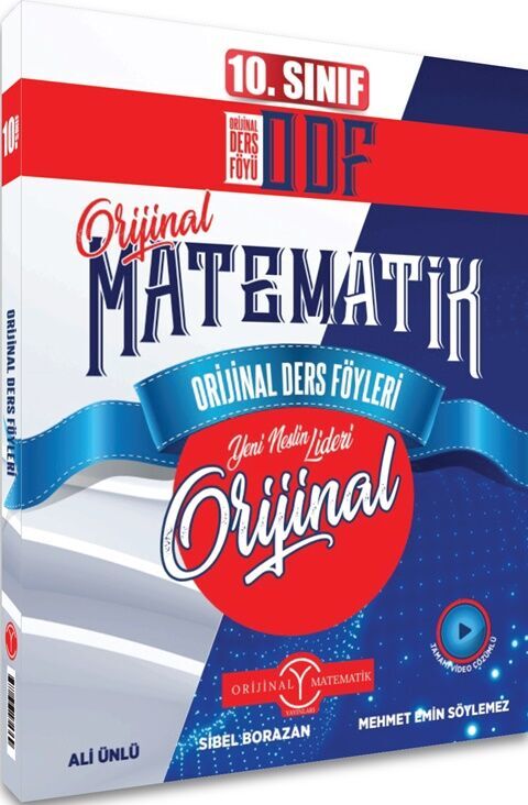 10. Sınıf Matematik ODF Orijinal Ders Föyleri Orijinal Yayınları