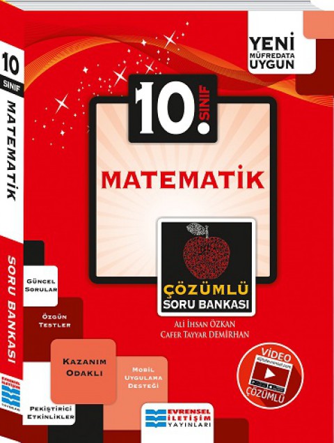 10. Sınıf Matematik Video Çözümlü Soru Bankası Evrensel İletişim Yayınları