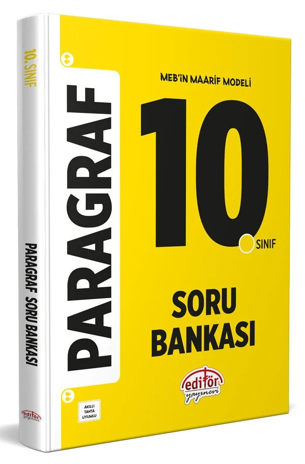 10. Sınıf Paragraf Soru Bankası Editör Yayınları