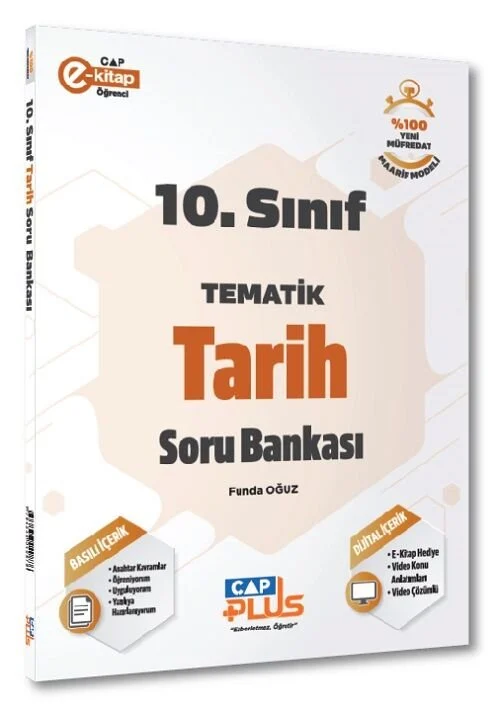 10. Sınıf Tarih Tematik Soru Bankası Çap Yayınları