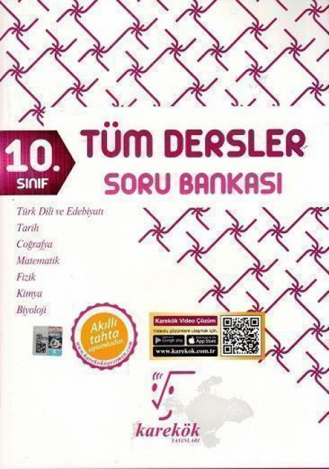 10. Sınıf Tüm Dersler Soru Bankası Karekök Yayınları
