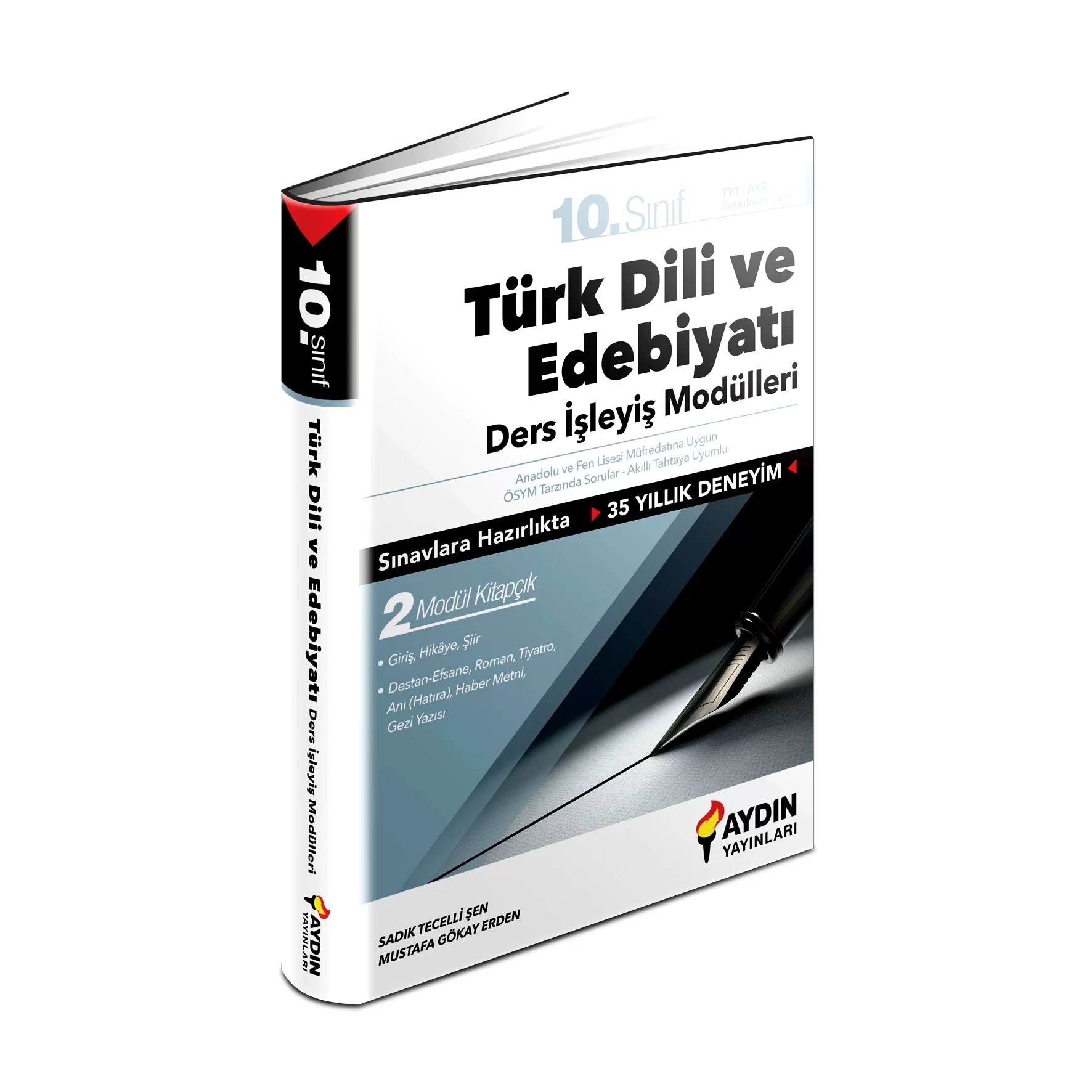 10. Sınıf Türk Dili ve Edebiyatı Ders İşleyiş Modülleri Aydın Yayınları