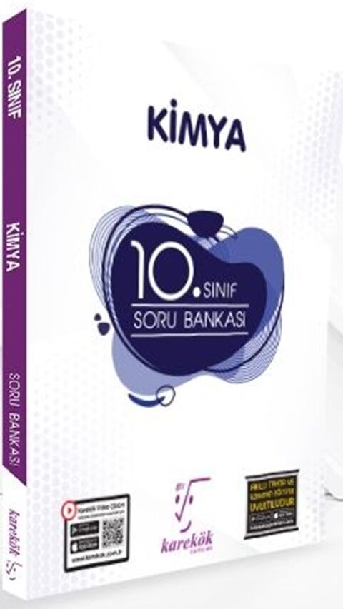 10. Sınıf Kimya Soru Bankası Karekök Yayınları