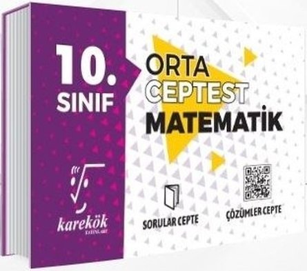 10. Sınıf Matematik Orta Cep Test Karekök Yayınları