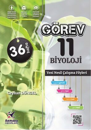11. Sınıf Biyoloji Görev Yeni Nesil Çalışma Föyleri Armada Yayınları