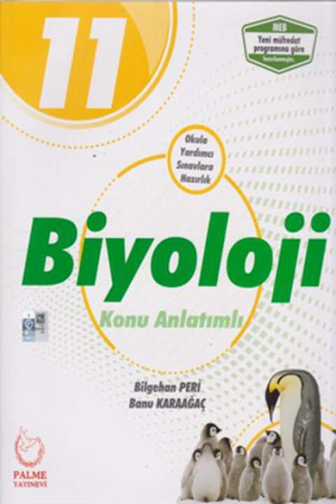 11. Sınıf Biyoloji Konu Anlatımlı Palme Yayınları