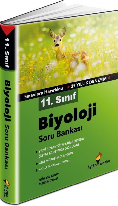 11. Sınıf Biyoloji Soru Bankası Aydın Yayınları