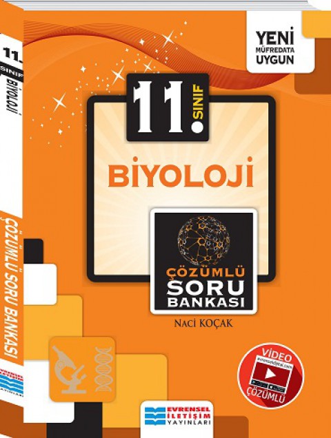 11. Sınıf Biyoloji Video Çözümlü Soru Bankası Evrensel İletişim Yayınları