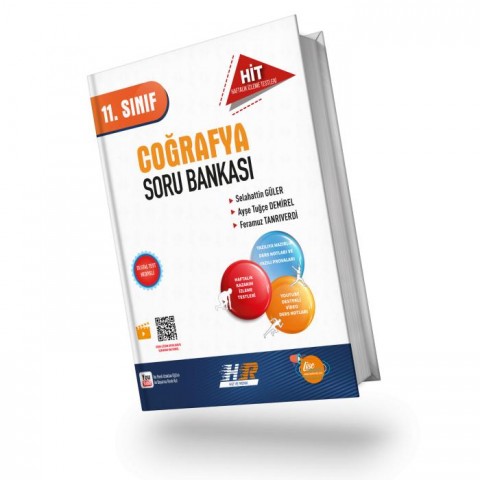 11. Sınıf Coğrafya HİT Soru Bankası Hız ve Renk Yayınları
