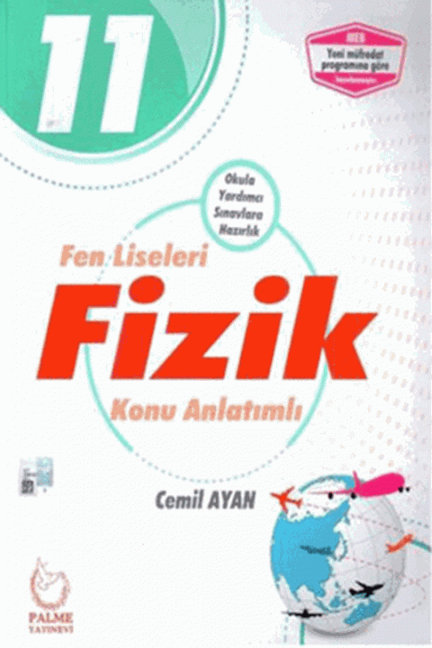 11. Sınıf Fen Liseleri Fizik Konu Kitabı YENİ Palme Yayınları