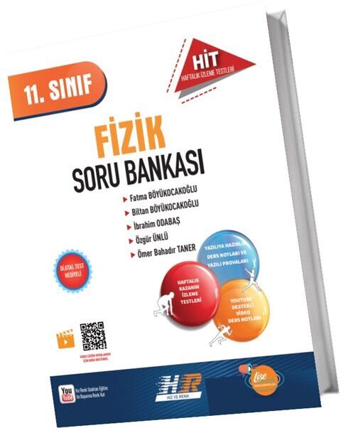 11. Sınıf Fizik HİT Soru Bankası Hız ve Renk Yayınları