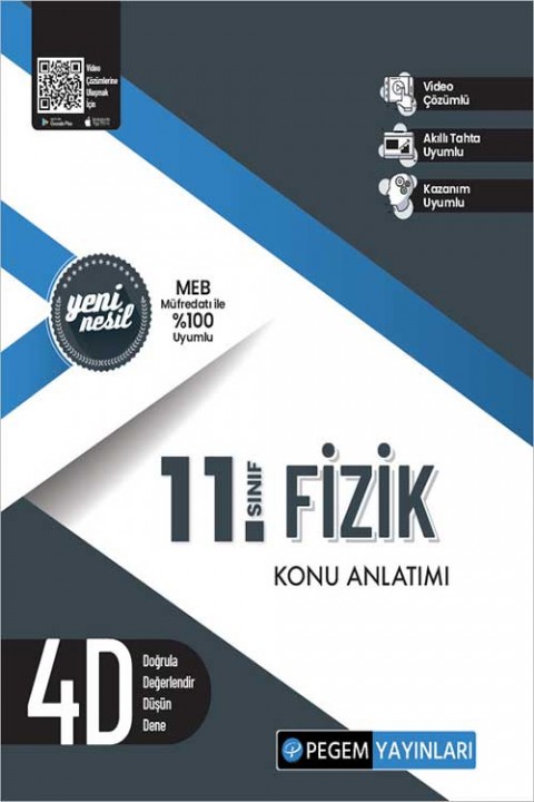 11. Sınıf Fizik Konu Anlatımı Pegem Akademi Yayınları