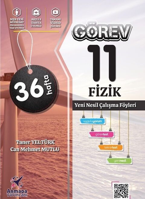11. Sınıf Görev Fizik Çalışma Föyleri Armada Yayınları