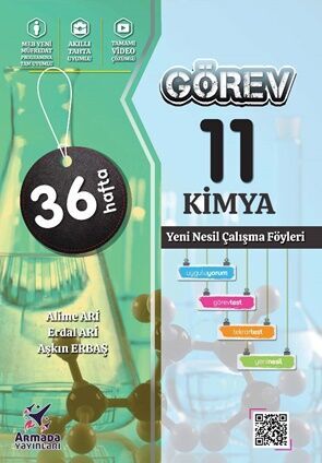 11. Sınıf Kimya Görev Yeni Nesil Çalışma Föyleri Armada Yayınları