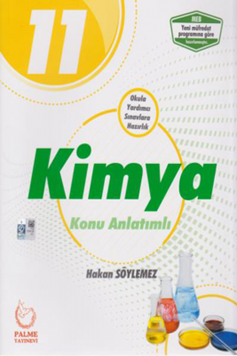 11. Sınıf Kimya Konu Anlatımlı YENİ Palme Yayınları