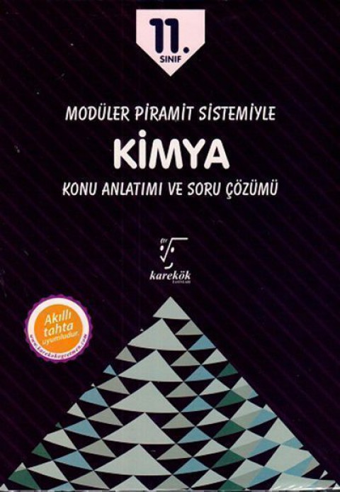 11. Sınıf Kimya Konu Anlatımı ve Soru Çözümü Karekök Yayınları