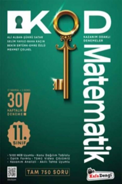 11. Sınıf Kod Matematik Kazanım Odaklı Denemeleri Kafa Dengi Yayınları 11. Sınıf Kod Matematik Kazanım Odaklı Denemeleri Kafa Dengi Yayınları