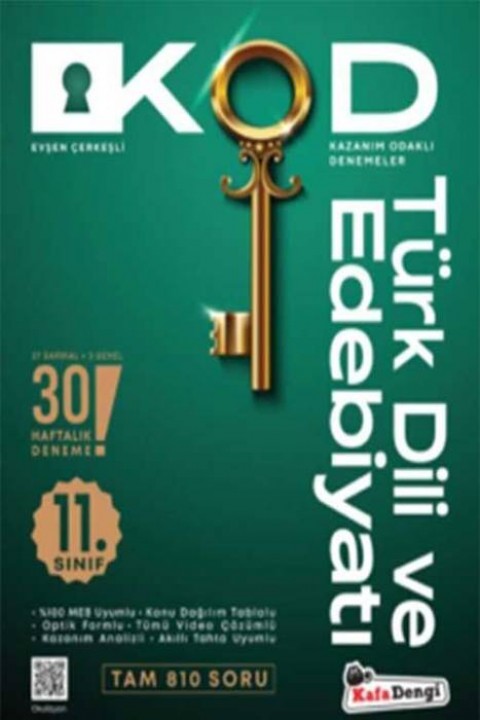 11. Sınıf Kod Türk Dili ve Edebiyatı Kazanım Odaklı Denemeleri Kafa Dengi Yayıncılık 11. Sınıf Kod Türk Dili ve Edebiyatı Kazanım Odaklı Denemeleri Kafa Dengi Yayıncılık