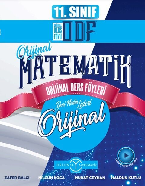 11. Sınıf Matematik ODF  Ders Föyleri Orijinal Yayınları