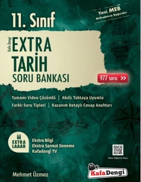 11. Sınıf Tarih Extra Soru Bankası Kafa Dengi Yayınları