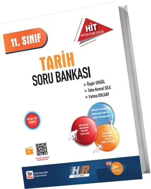 11. Sınıf Tarih HİT Soru Bankası Hız ve Renk Yayınları