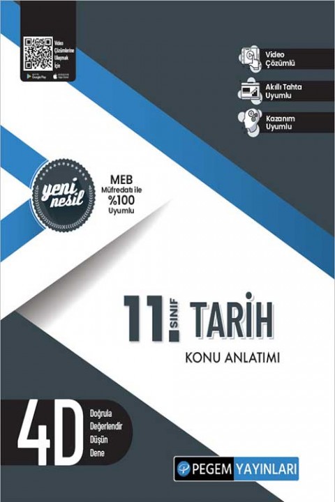 11. Sınıf Tarih Konu Anlatımı Pegem Akademi Yayınları