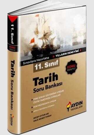 11. Sınıf Tarih Konu Özetli Soru Bankası Aydın Yayınları