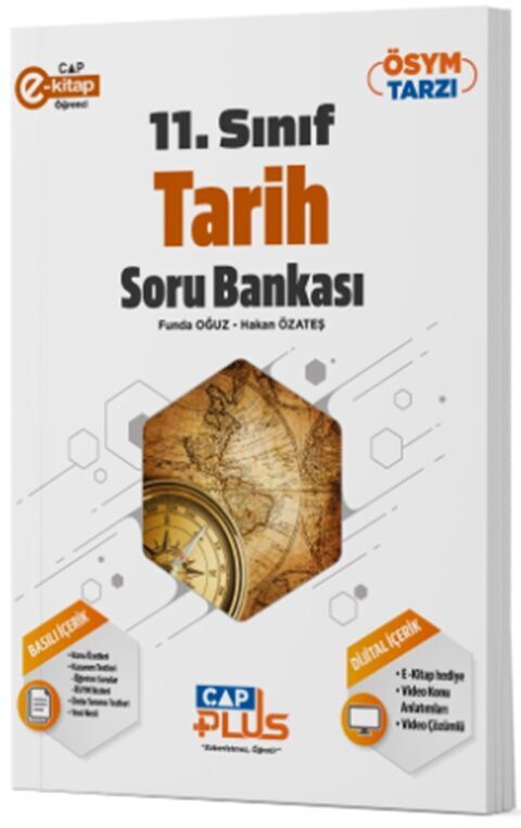 11. Sınıf Tarih Soru Bankası Çap Yayınları