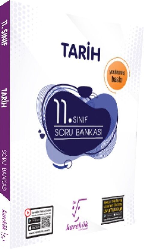 11. Sınıf Tarih Soru Bankası Karekök Yayınları
