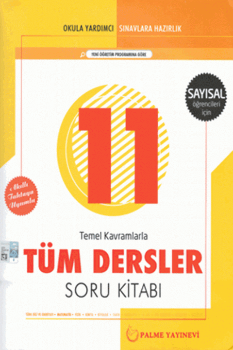 11. Sınıf Tüm Dersler Sayısal Soru Bankası Palme Yayınları