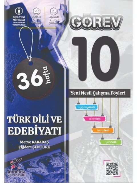 11. Sınıf Türk Dili ve Edebiyatı Görev Çalışma Föyleri Armada Yayınları