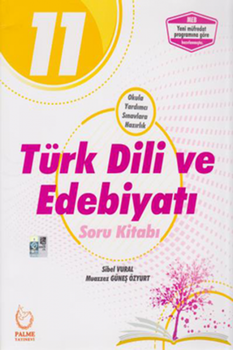 11. Sınıf Türk Dili ve Edebiyatı Soru Kitabı YENİ Palme Yayınları