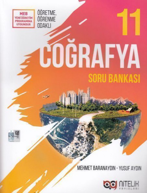 11.Sınıf Coğrafya Soru Kitabı Nitelik Yayınları