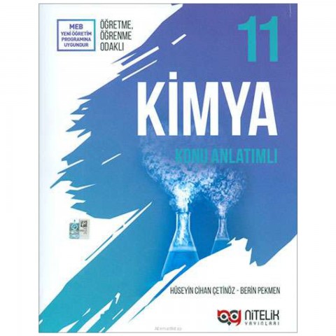 11.Sınıf Kimya Konu Anlatımlı Nitelik Yayınları