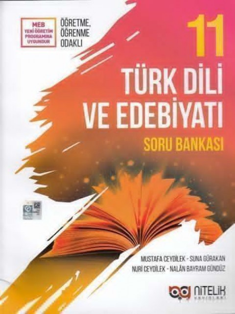 11.Sınıf Türk Dili Ve Edebiyatı Soru Bankası Nitelik Yayınları