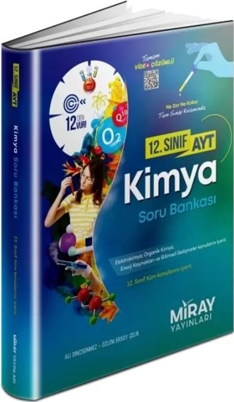 12. Sınıf AYT Kimya Soru Bankası Miray Yayınları