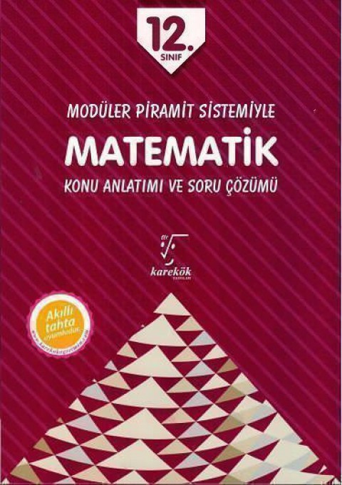 12. Sınıf Matematik MPS Konu Anlatımı ve Soru Çözümü Karekök Yayınları