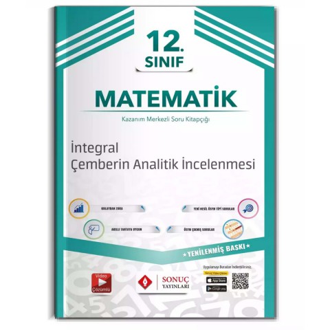 12.Sınıf İntegral Çemberin Analitik İncelenmesi Sonuç Yayınları