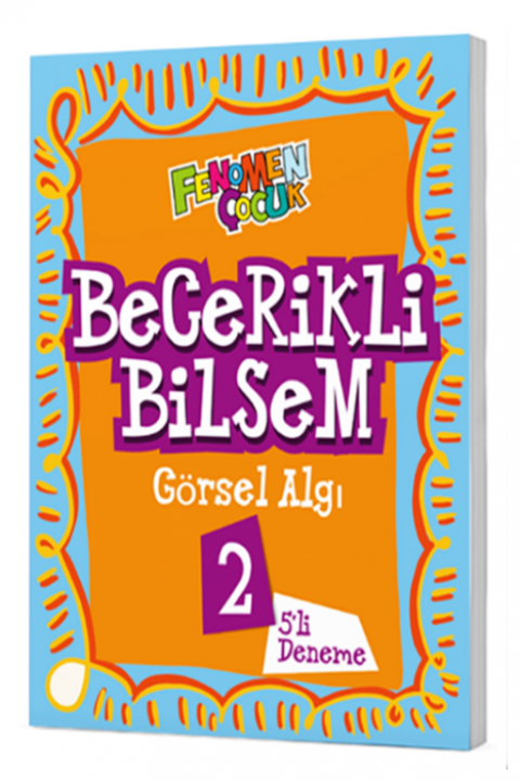 2. Sınıf Becerikli Bilsem Görsel Algı 5 li Deneme Fenomen Yayınları