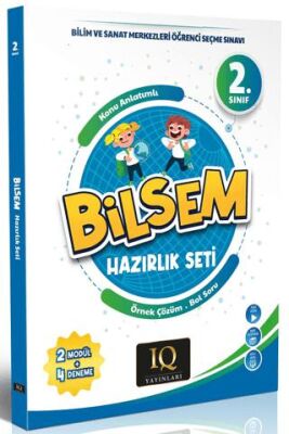 2. Sınıf Bilsem Hazırlık Seti IQ Yayınları