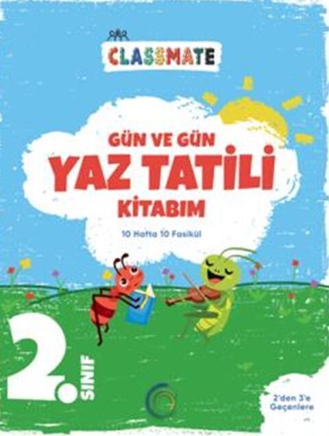 2. Sınıf Gün ve Gün Yaz Tatili Kitabım Okyanus Yayınları